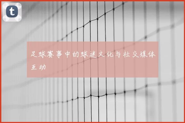 足球赛事中的球迷文化与社交媒体互动